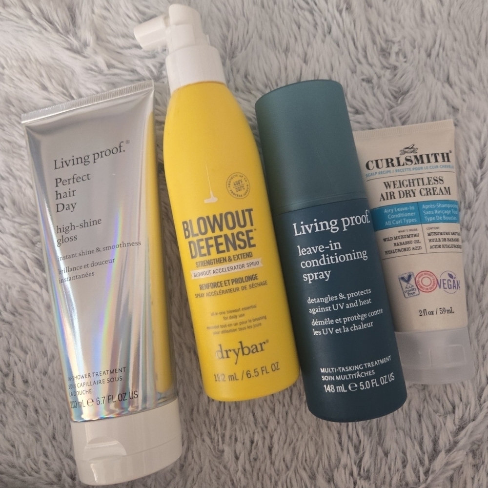Living Proof High-Shine Gloss and Leave-In Conditioning Spray Set